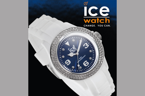 montre ice watch avec cristaux swarovski